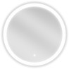 Mexen Oro espejo de baño iluminado, redondo de 60 cm, LED 6000K, antivaho - 9824-060-060-611-00