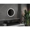 Mexen Oro osvijetljeno okruglo kupaonsko ogledalo, 60 cm, LED 6000K, protiv zamagljivanja - 9824-060-060-611-00