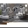 Mexen Oro beleuchteter Badezimmerspiegel, rund 60 cm, LED 6000K, Antibeschlag - 9824-060-060-611-00