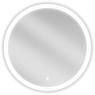 Mexen Oro beleuchteter Badezimmerspiegel, rund 70 cm, LED 6000K, Antibeschlag - 9824-070-070-611-00