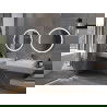 Mexen Oro beleuchteter Badezimmerspiegel, rund 70 cm, LED 6000K, Antibeschlag - 9824-070-070-611-00