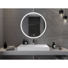 Mexen Oro verlichte ronde badkamer spiegel, 90 cm, LED 6000K, anti-condens - 9824-090-090-611-00