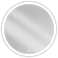 Mexen Oro ogledalo za kupaonicu s pozadinskim osvjetljenjem, okruglo 100 cm, LED 6000K, antifog - 9824-100-100-611-00