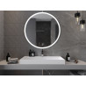 Mexen Oro ronde verlichte badkamer spiegel, 100 cm, LED 6000K, antivries - 9824-100-100-611-00