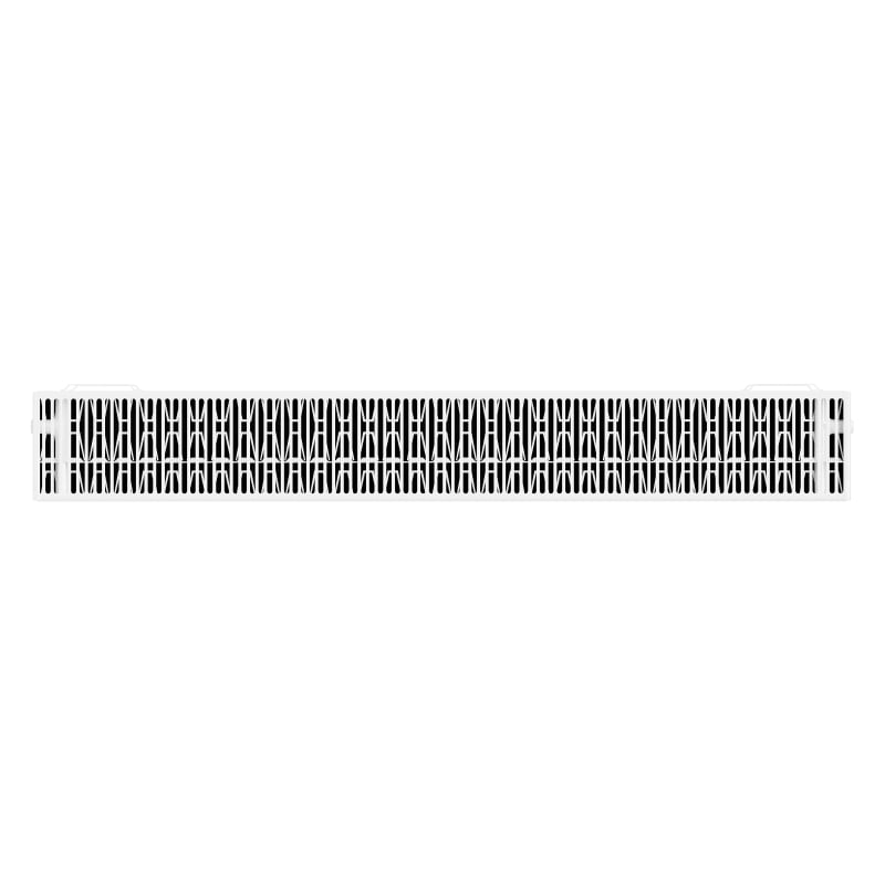 Mexen CF33 Flat plaatradiator 900 x 700 mm, zijaansluiting, 2101 W, wit - W433F-090-070-00