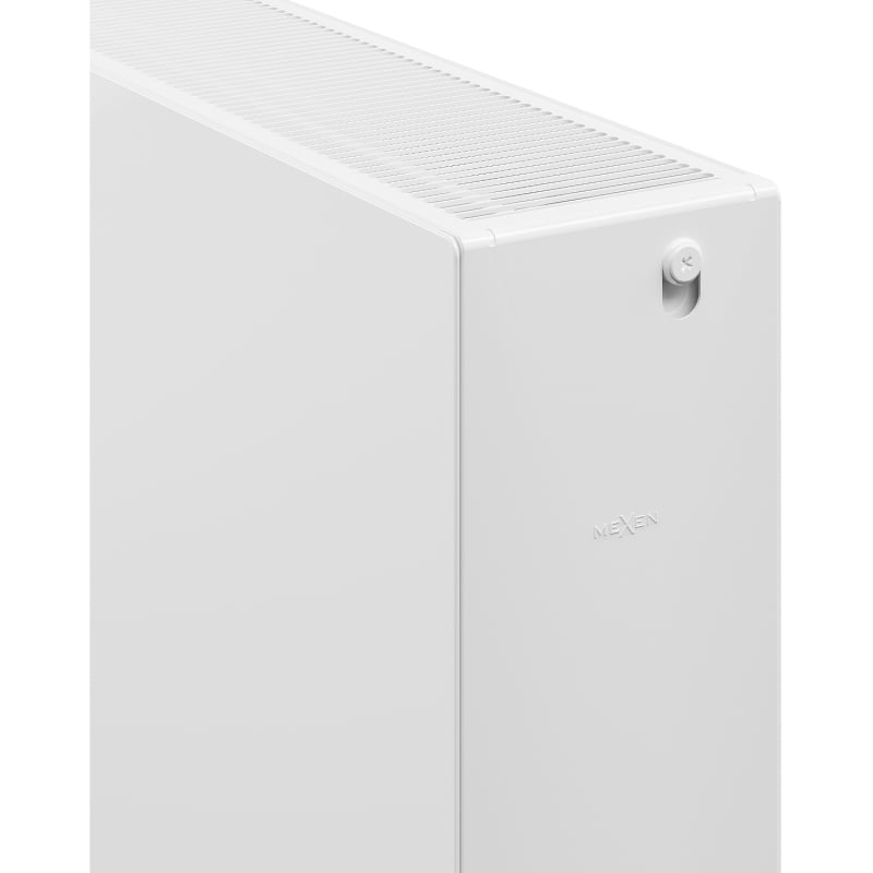 Mexen CF33 Flat plaatradiator 900 x 700 mm, zijaansluiting, 2101 W, wit - W433F-090-070-00