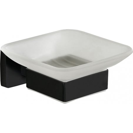 Mexen Asis soap dish, black - 7017639-70