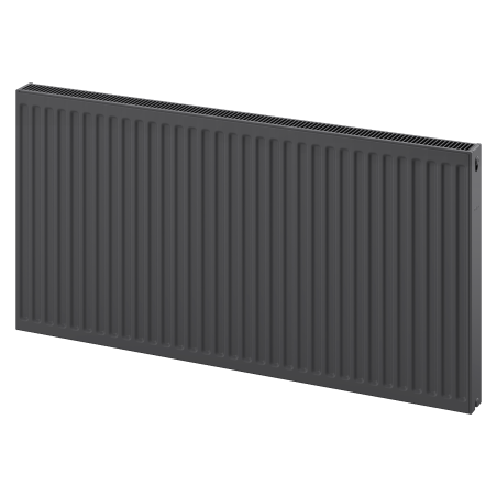Mexen C21 Plattenheizkörper 400 x 1200 mm, seitlicher Anschluss, 1112 W, Anthrazit - W421-040-120-66