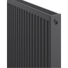 Mexen C21 radiateur plat 400 x 400 mm, connexion latérale, 371 W, anthracite - W421-040-040-66