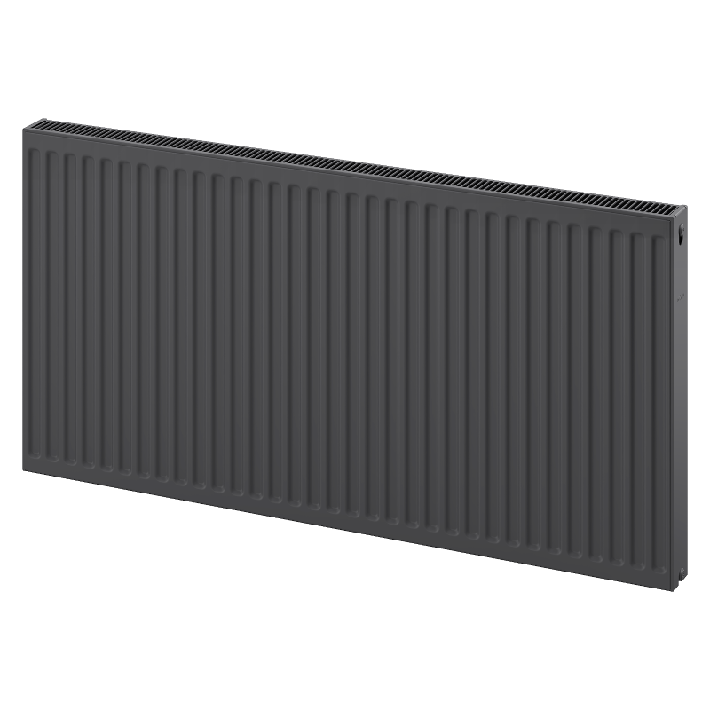 Mexen C21 Plattenheizkörper 600 x 400 mm, seitlicher Anschluss, 513 W, Anthrazit - W421-060-040-66
