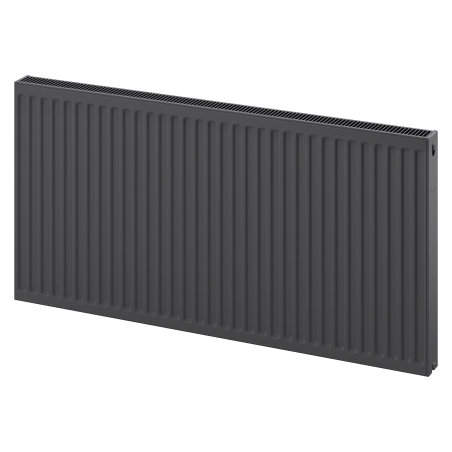 Mexen C21 Plattenheizkörper 600 x 400 mm, seitlicher Anschluss, 513 W, Anthrazit - W421-060-040-66