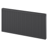 Mexen C21 Plattenheizkörper 600 x 400 mm, seitlicher Anschluss, 513 W, Anthrazit - W421-060-040-66