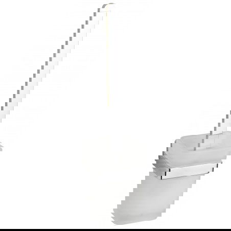 Mexen Asis βούρτσα τουαλέτας, χρώμιο - 7017650-00