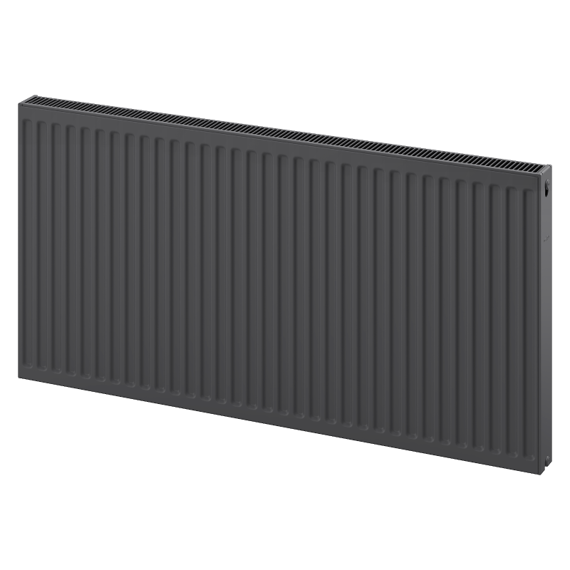 Mexen C21 flat radiator 900 x 1400 mm, side connection, 2486 W, anthracite - W421-090-140-66