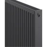 Mexen C21 paneelradiator 900 x 2200 mm, zijwaartse aansluiting, 3907 W, antraciet - W421-090-220-66