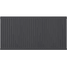Mexen C33 panel radiator 400 x 1600 mm, side connection, 2702 W, anthracite - W433-040-160-66