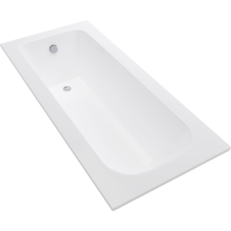 Mexen Vega ristkülikukujuline vann 130 x 70 cm, valge - 55011307000