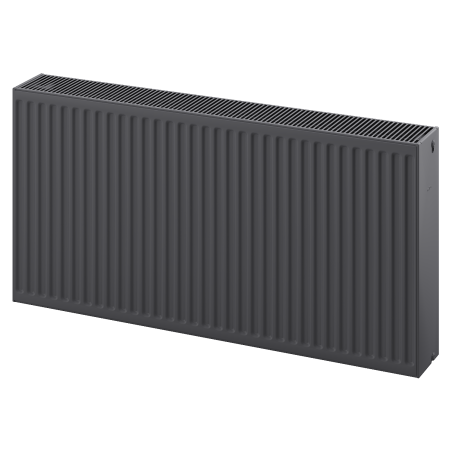 Mexen C33 plaatradiator 600 x 1000 mm, zij aansluiting, 2335 W, antraciet - W433-060-100-66