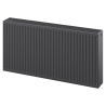 Mexen C33 Plattenheizkörper 600 x 2200 mm, seitlicher Anschluss, 5136 W, Anthrazit - W433-060-220-66