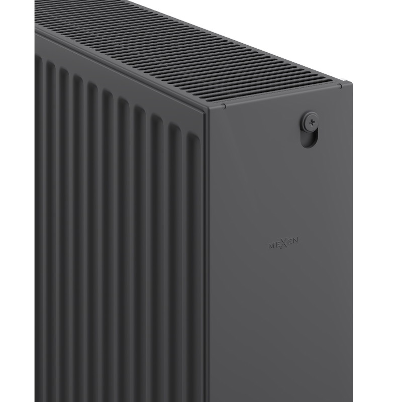 Mexen C33 grzejnik płytowy 900 x 800 mm, podłączenie boczne, 2546 W, antracyt - W433-090-080-66
