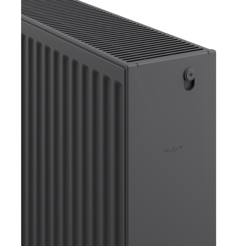 Mexen C33 καλοριφέρ πλακιδίων 900 x 1800 mm, πλευρική σύνδεση, 5728 W, ανθρακί