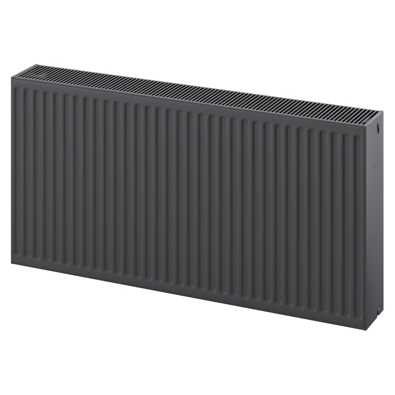 Mexen C33 panel radiator 900 x 2800 mm, side connection, 8910 W, anthracite - W433-090-280-66