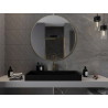 Mexen Loft Rundes Badezimmer-Spiegel 100 cm, goldener Rahmen - 9850-100-100-000-50