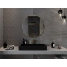 Mexen Loft lustro łazienkowe okragłe 80 cm, rama złota - 9850-080-080-000-50