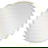 Mexen Loft specchio da bagno rotondo 85 cm, cornice dorata - 9850-085-085-000-50