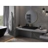 Mexen Loft rundes Badezimmerspiegel 90 cm, goldener Rahmen - 9850-090-090-000-50