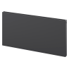 Mexen Flat CF11 Plattenheizkörper 600 x 1000 mm, seitlicher Anschluss, 783 W, Anthrazit - W411F-060-100-66