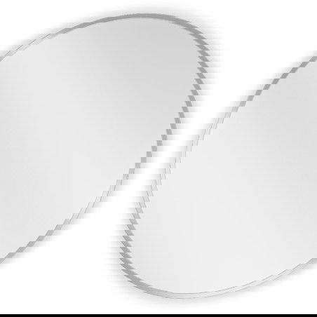 Mexen Loft ronde Buedspigel 60 cm, Inox-Rahmen - 9850-060-060-000-10