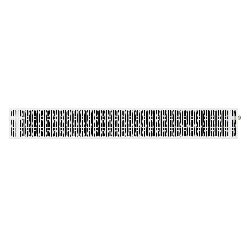 Mexen CVF33 Flat Plattenheizkörper 500 x 1200 mm, unterer Anschluss, 2281 W, weiß - W633F-050-120-00