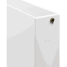 Mexen Flat CVF33 radiateur à panneau 600 x 800 mm, raccordement inférieur, 1761 W, blanc - W633F-060-080-00