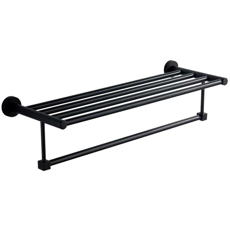 Mexen Remo towel shelf, black - 7050720-70