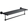 Mexen Remo handdoekplank, zwart - 7050720-70