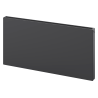 Mexen CF21 Flachheizkörper 600 x 1200 mm, seitlicher Anschluss, 1452 W, anthrazit - W421F-060-120-66