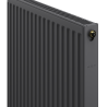 Mexen CV11 plaatradiator 400 x 1600 mm, onderste aansluiting, 1037 W, antraciet - W611-040-160-66