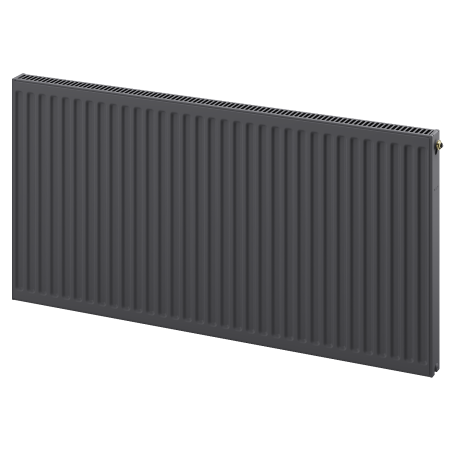 Mexen CV11 plaatradiator 400 x 1600 mm, onderste aansluiting, 1037 W, antraciet - W611-040-160-66