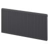 Mexen CV11 plaatradiator 400 x 1600 mm, onderste aansluiting, 1037 W, antraciet - W611-040-160-66