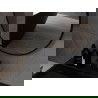 Mexen Loft miroir de salle de bains rond 100 cm, cadre noir - 9850-100-100-000-70