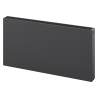 Mexen Flat CF22 Plattenheizkörper 500 x 1000 mm, seitlicher Anschluss, 1364 W, Anthrazit - W422F-050-100-66