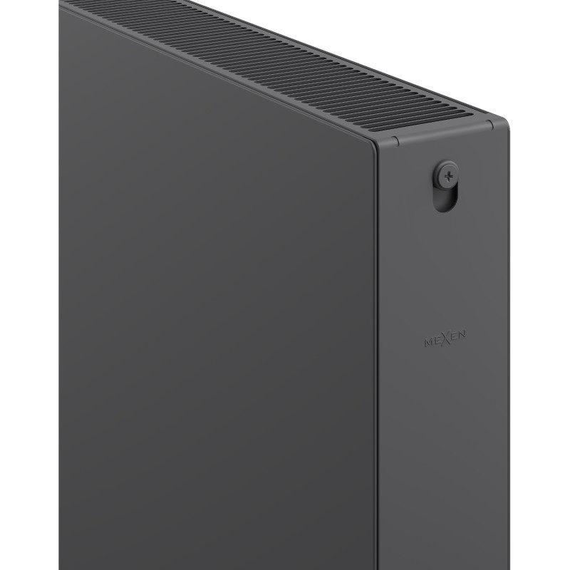Mexen CF22 Flat Plattenheizkörper 500 x 1500 mm, seitlicher Anschluss, 2047 W, Anthrazit - W422F-050-150-66
