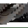 Mexen Loft specchio da bagno ovale 70 x 50 cm, cornice nera - 9851-070-050-000-70
