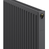 Radiateur plat Mexen CV11 600 x 900 mm, raccordement inférieur, 840 W, anthracite - W611-060-090-66