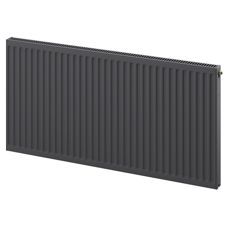 Radiateur plat Mexen CV11 600 x 900 mm, raccordement inférieur, 840 W, anthracite - W611-060-090-66