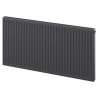 Radiateur plat Mexen CV11 600 x 900 mm, raccordement inférieur, 840 W, anthracite - W611-060-090-66