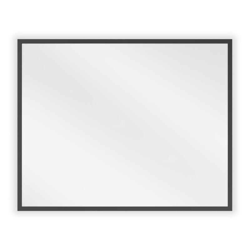 Mexen Loft miroir rectangulaire de salle de bain 50 x 40 cm, cadre noir - 9852-050-040-000-70