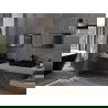 Mexen Loft rechthoekige badkamerspiegel 60 x 40 cm, zwarte lijst - 9852-060-040-000-70
