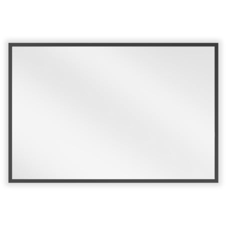 Mexen Loft rechteckiger Badezimmerspiegel 60 x 40 cm, schwarzer Rahmen - 9852-060-040-000-70